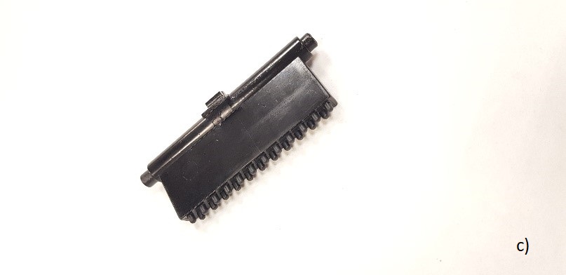 c) comb for very short and fine hair